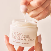 Load image into Gallery viewer, Argan Milk Youthful Skin Wrinkle Repair Peptide Moisturizer