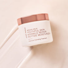 Load image into Gallery viewer, Argan Milk Youthful Skin Wrinkle Repair Peptide Moisturizer